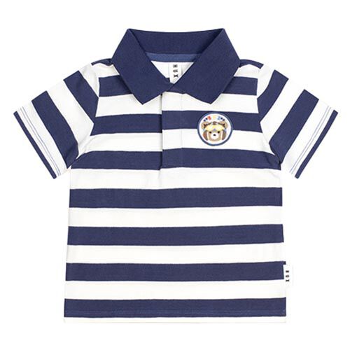 Huxbaby Stripe Polo Tee 3-5Y